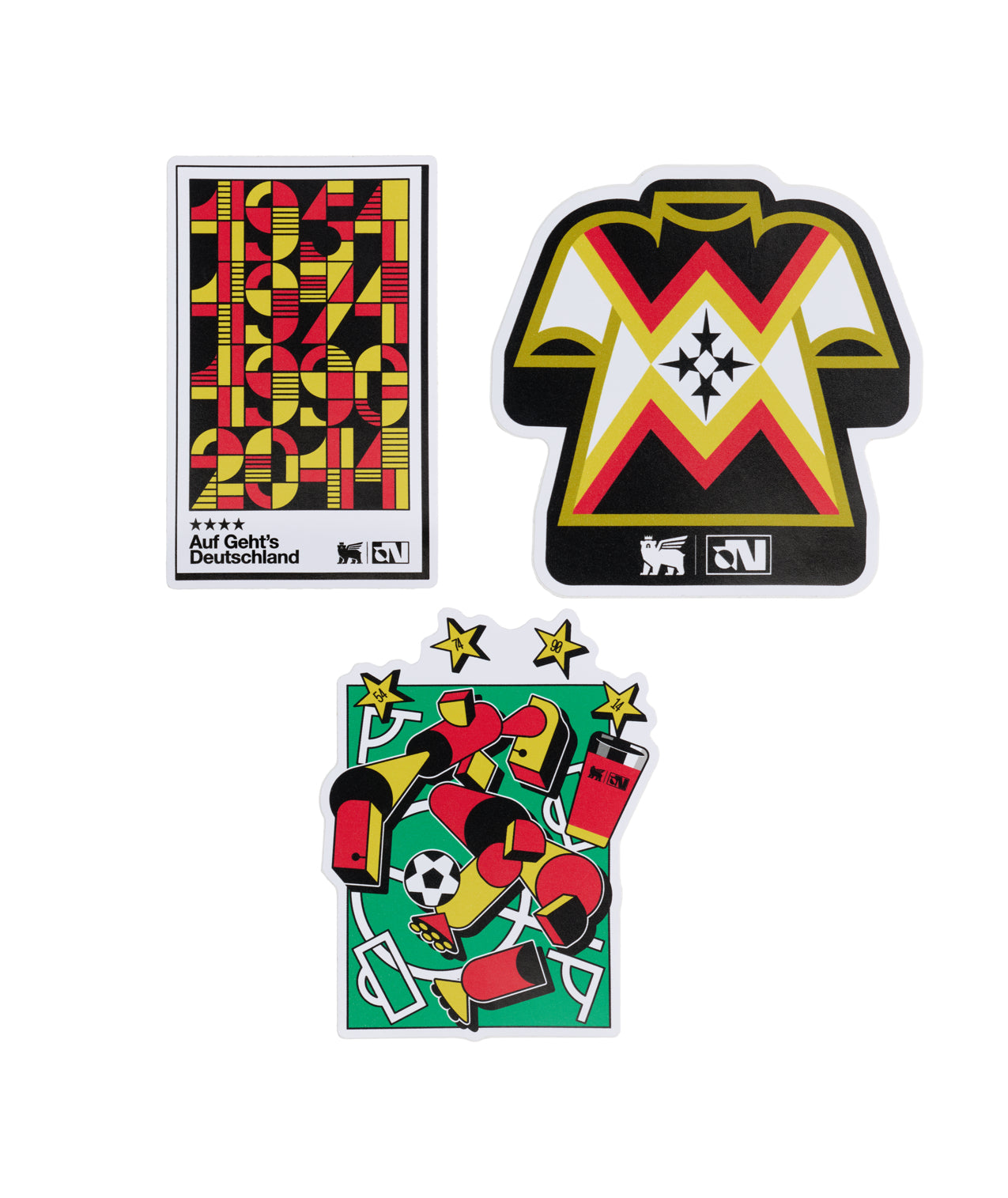 Stanley 1913 x Germany F??tbol Artist Sticker Pack